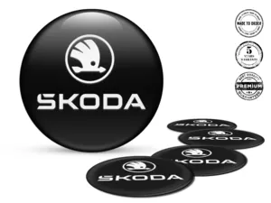 Skoda Raddekal Marke Premium-Dome-Labels